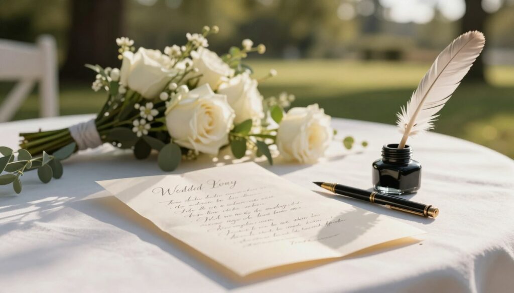 Wedding vows