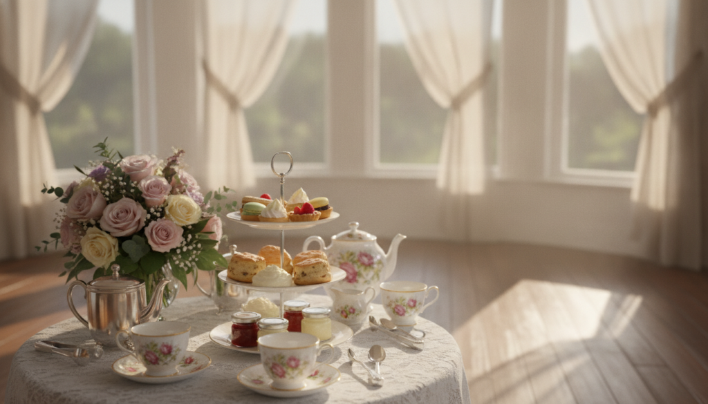 Sophisticated Afternoon Tea Soiree