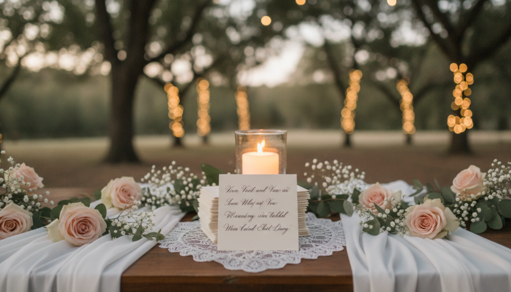 Wedding Vows for Him