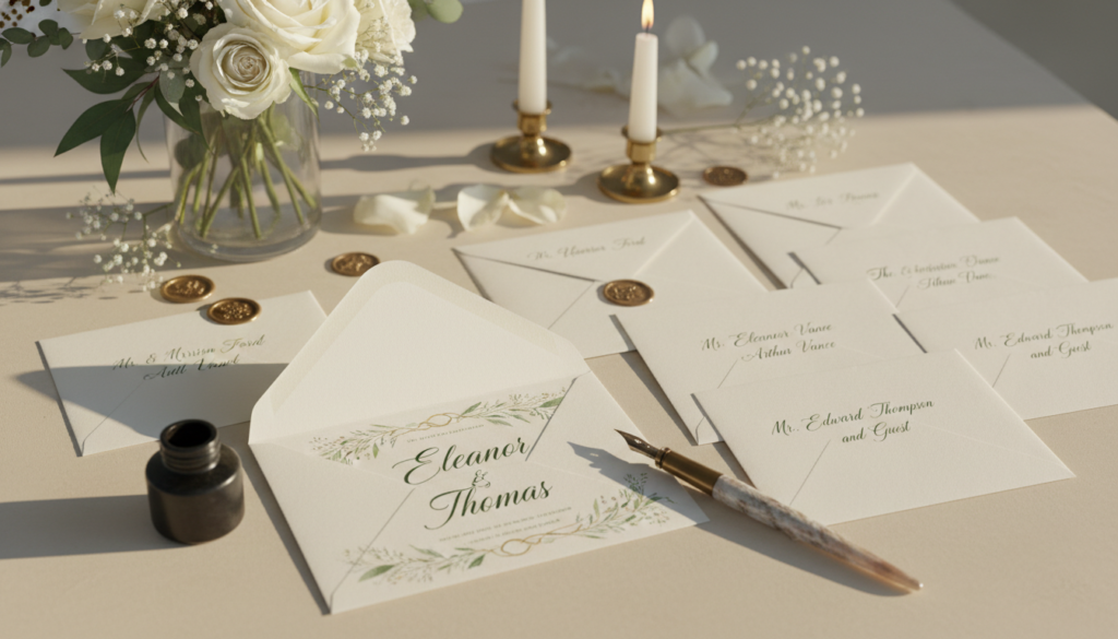addressing guests on wedding invitations addressing guests on wedding invitations