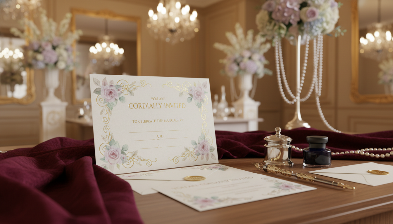 bezos wedding invitation