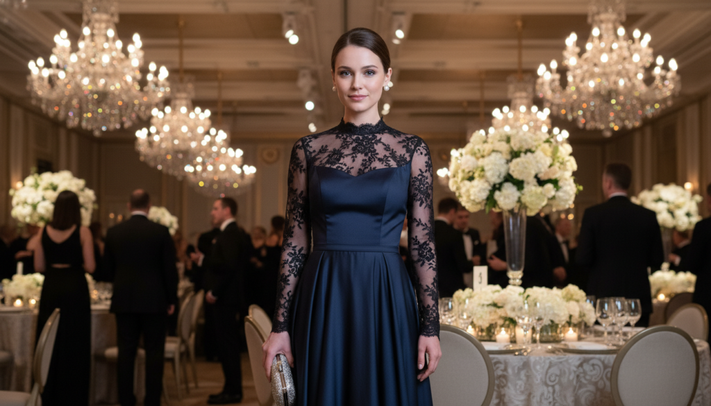 black tie event outfit