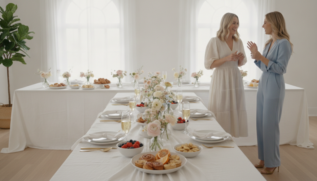 modern bridal shower themes