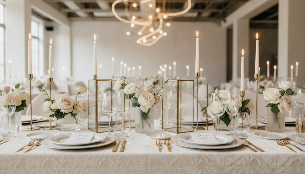 modern table decor