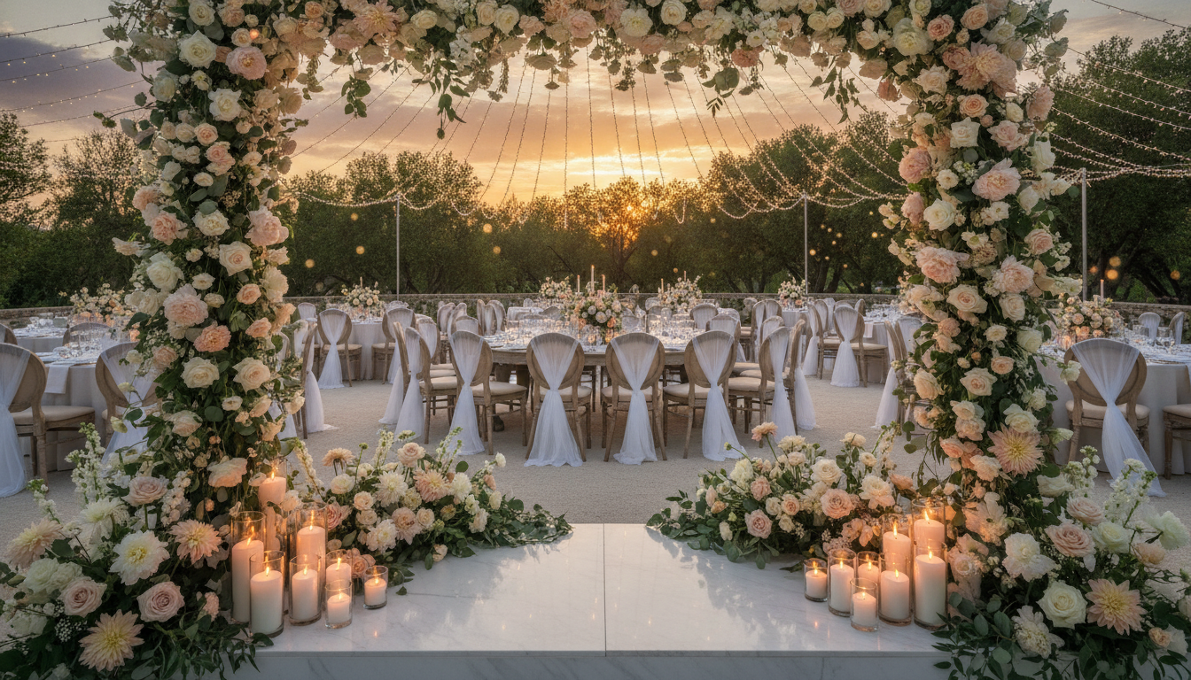 romantic wedding theme