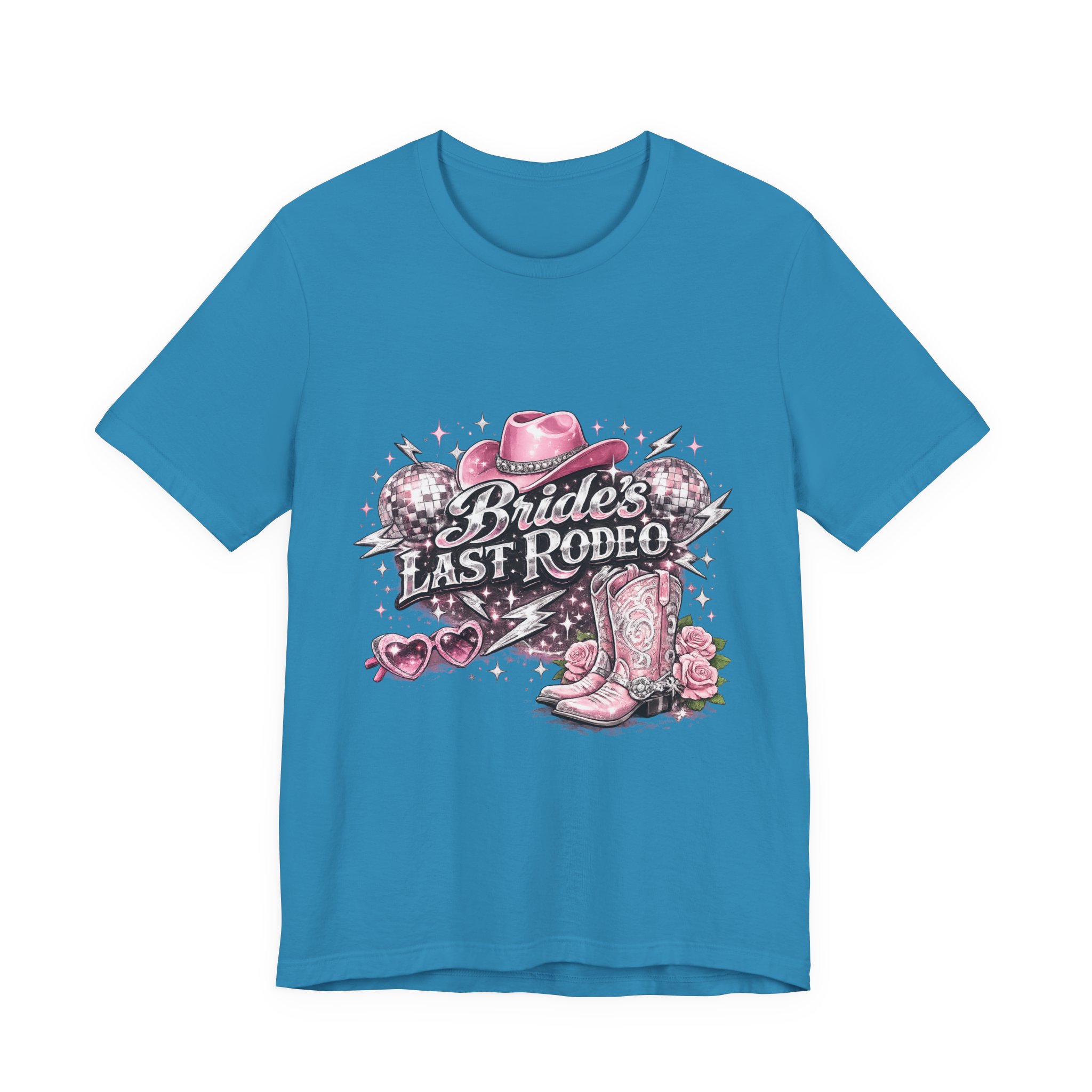 Brides Last Rodeo Tee — Bachelorette Cowboy Boot & Hat Party Shirt - Image 29