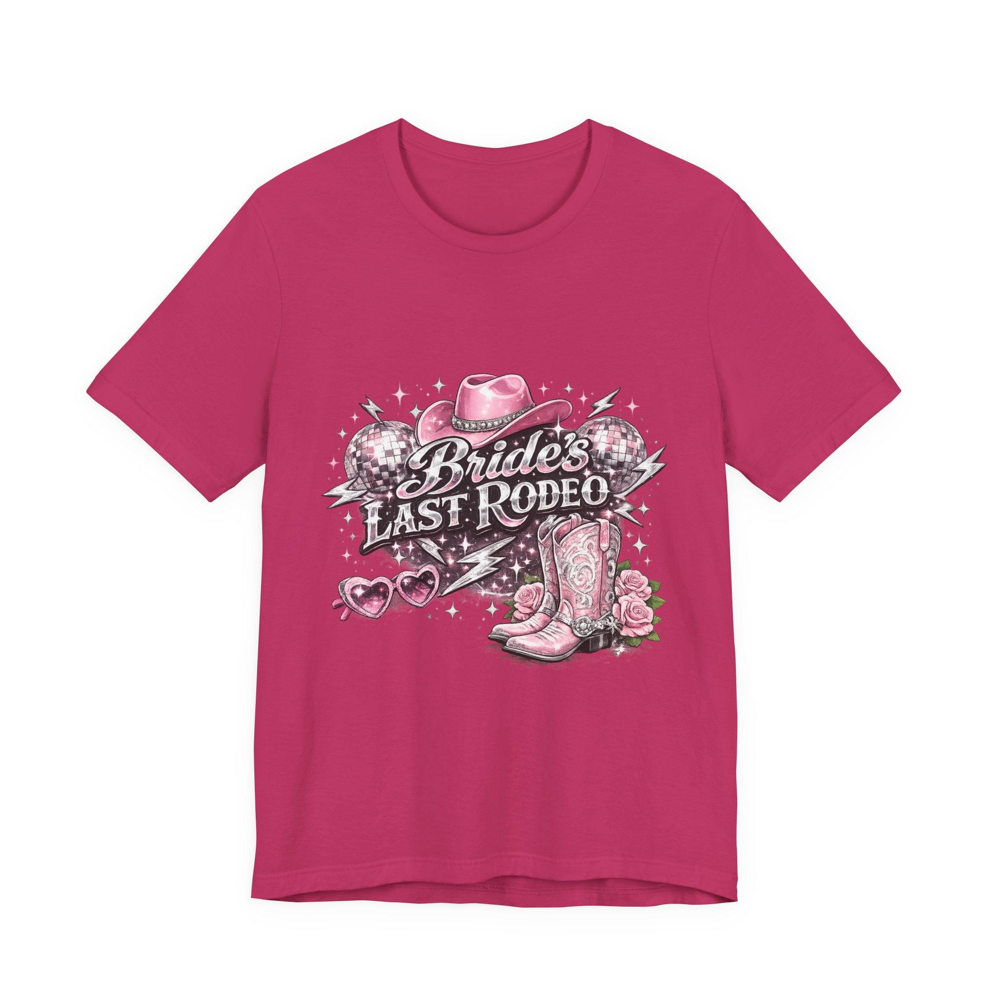 Brides Last Rodeo Tee — Bachelorette Cowboy Boot & Hat Party Shirt - Image 41