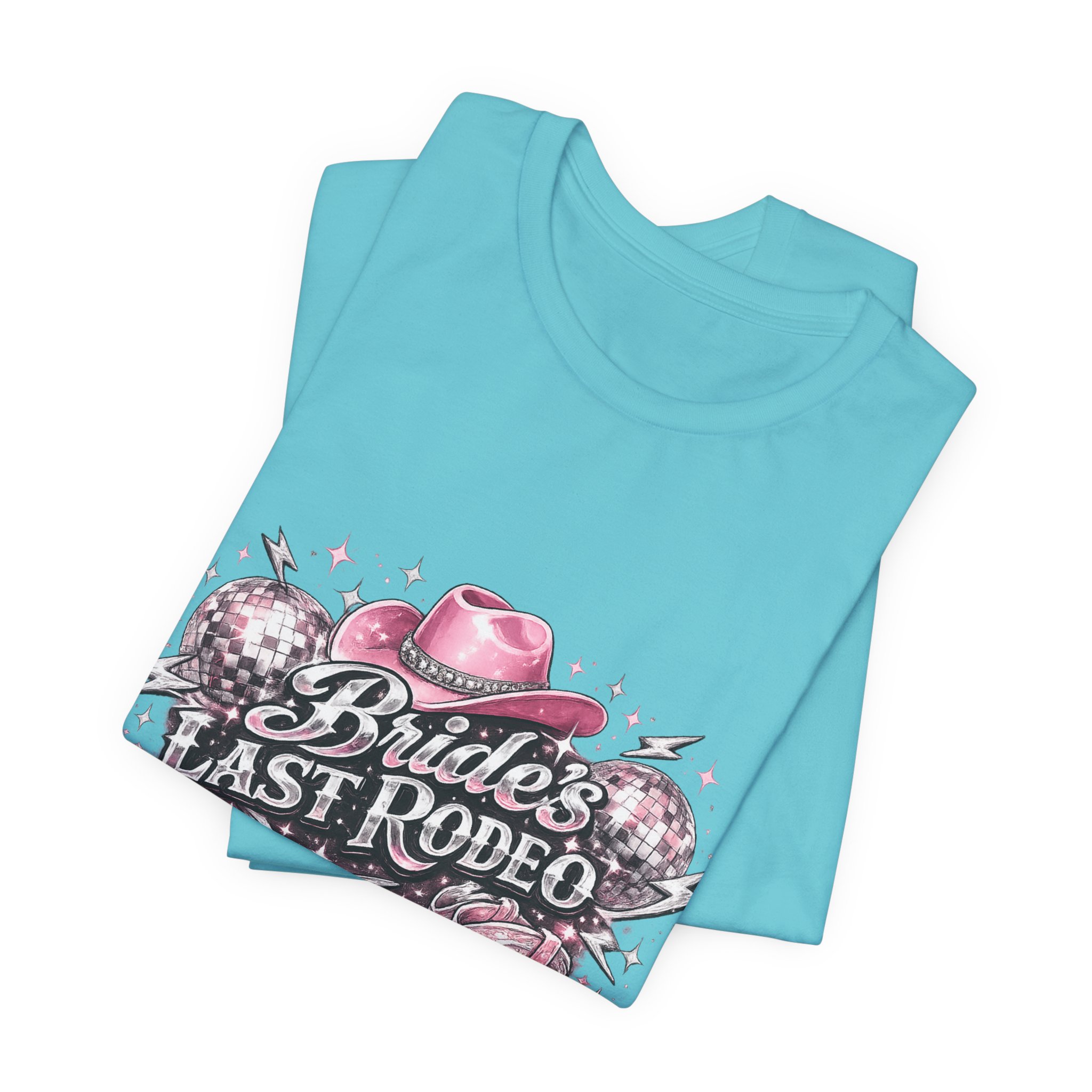 Brides Last Rodeo Tee — Bachelorette Cowboy Boot & Hat Party Shirt - Image 35