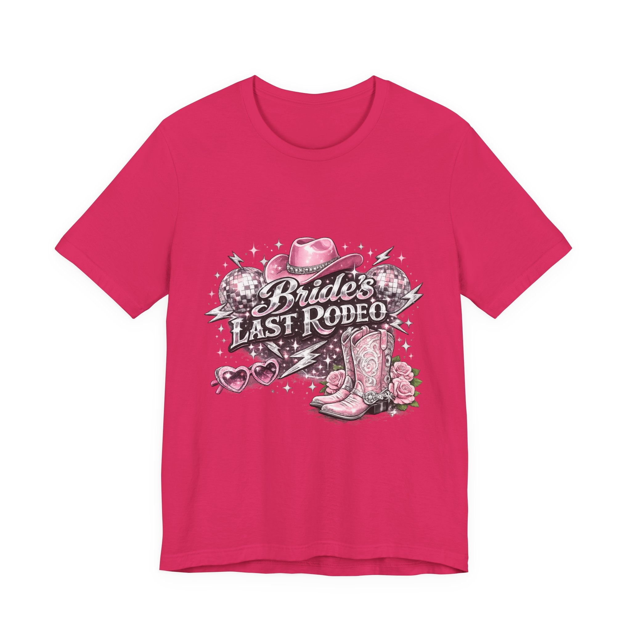 Brides Last Rodeo Tee — Bachelorette Cowboy Boot & Hat Party Shirt - Image 37