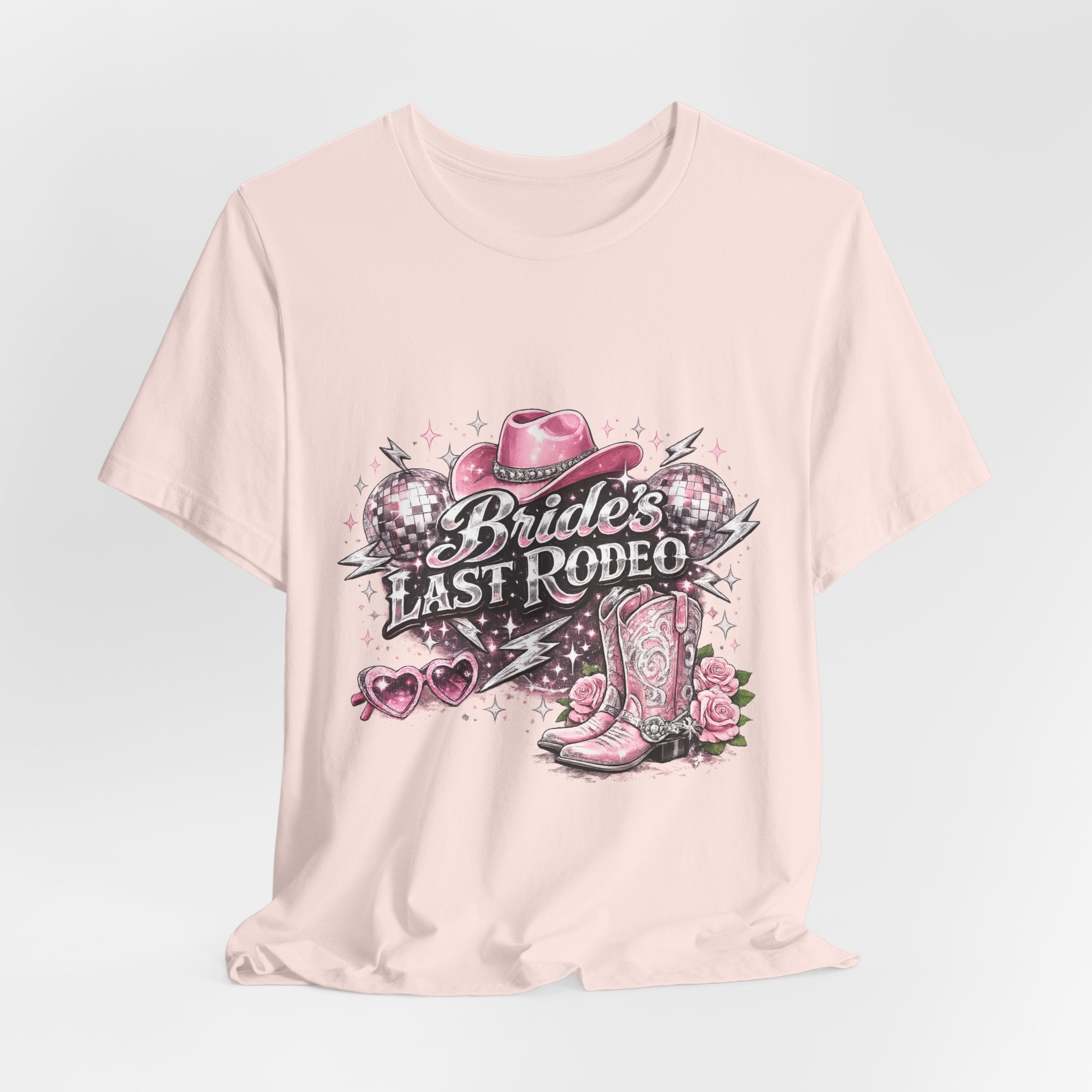 Brides Last Rodeo Tee — Bachelorette Cowboy Boot & Hat Party Shirt - Image 8