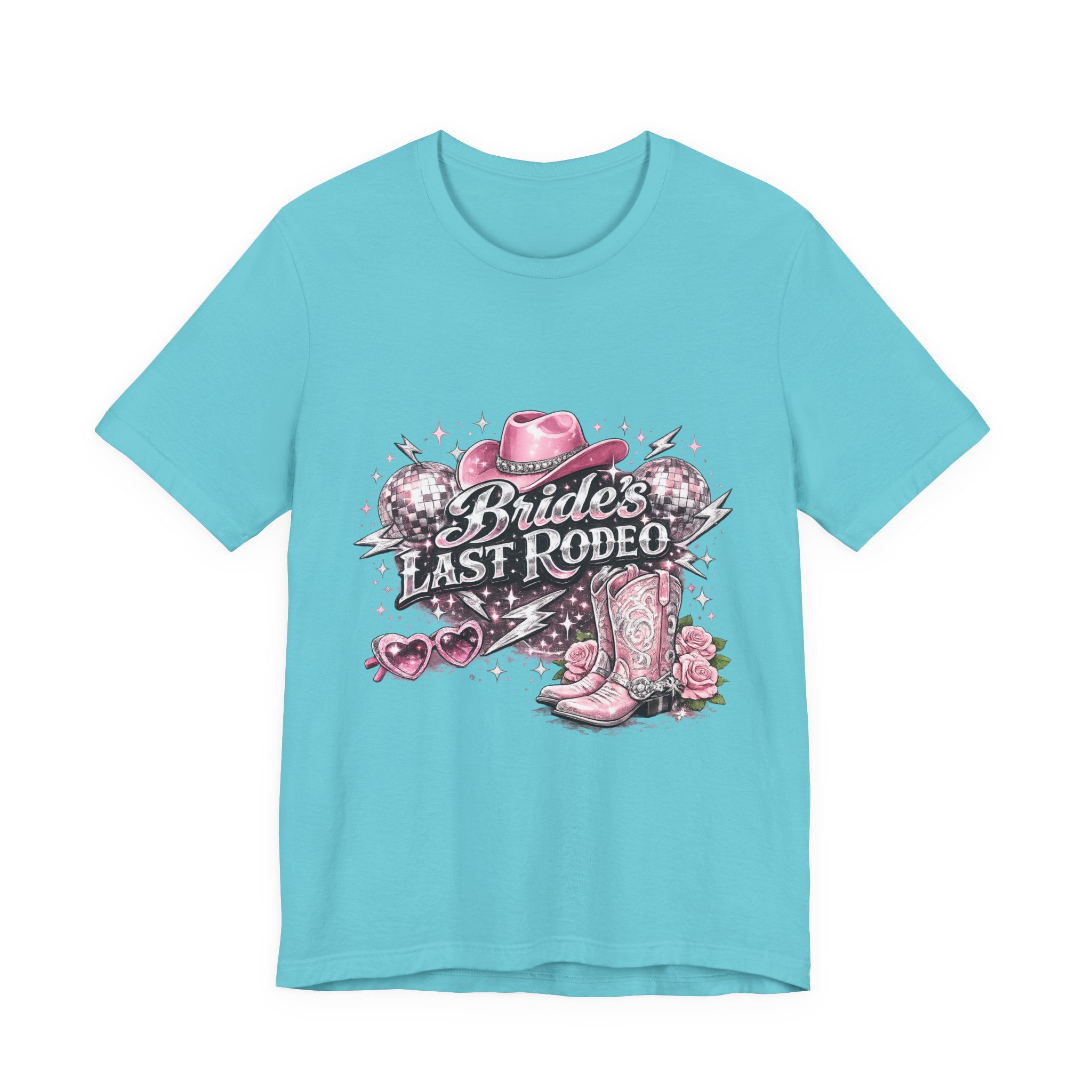 Brides Last Rodeo Tee — Bachelorette Cowboy Boot & Hat Party Shirt - Image 33