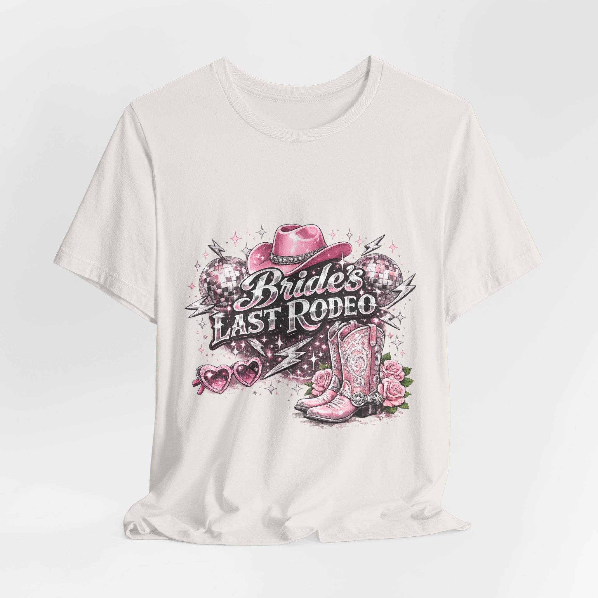 Brides Last Rodeo Tee — Bachelorette Cowboy Boot & Hat Party Shirt - Image 16
