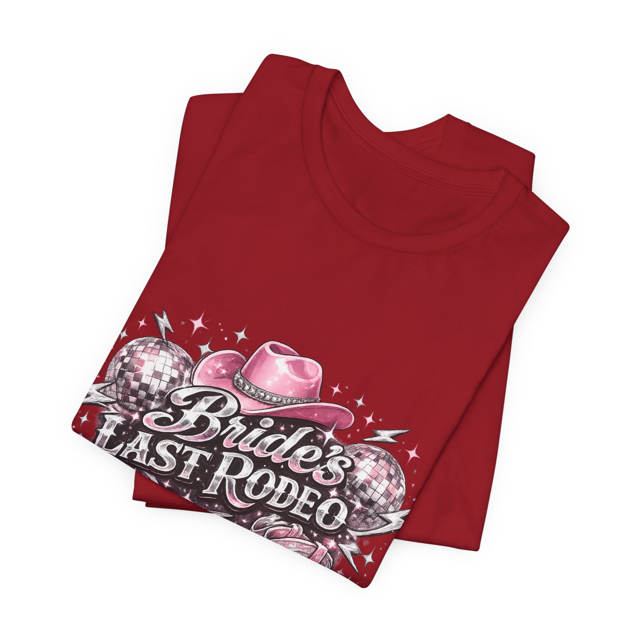 Brides Last Rodeo Tee — Bachelorette Cowboy Boot & Hat Party Shirt - Image 47