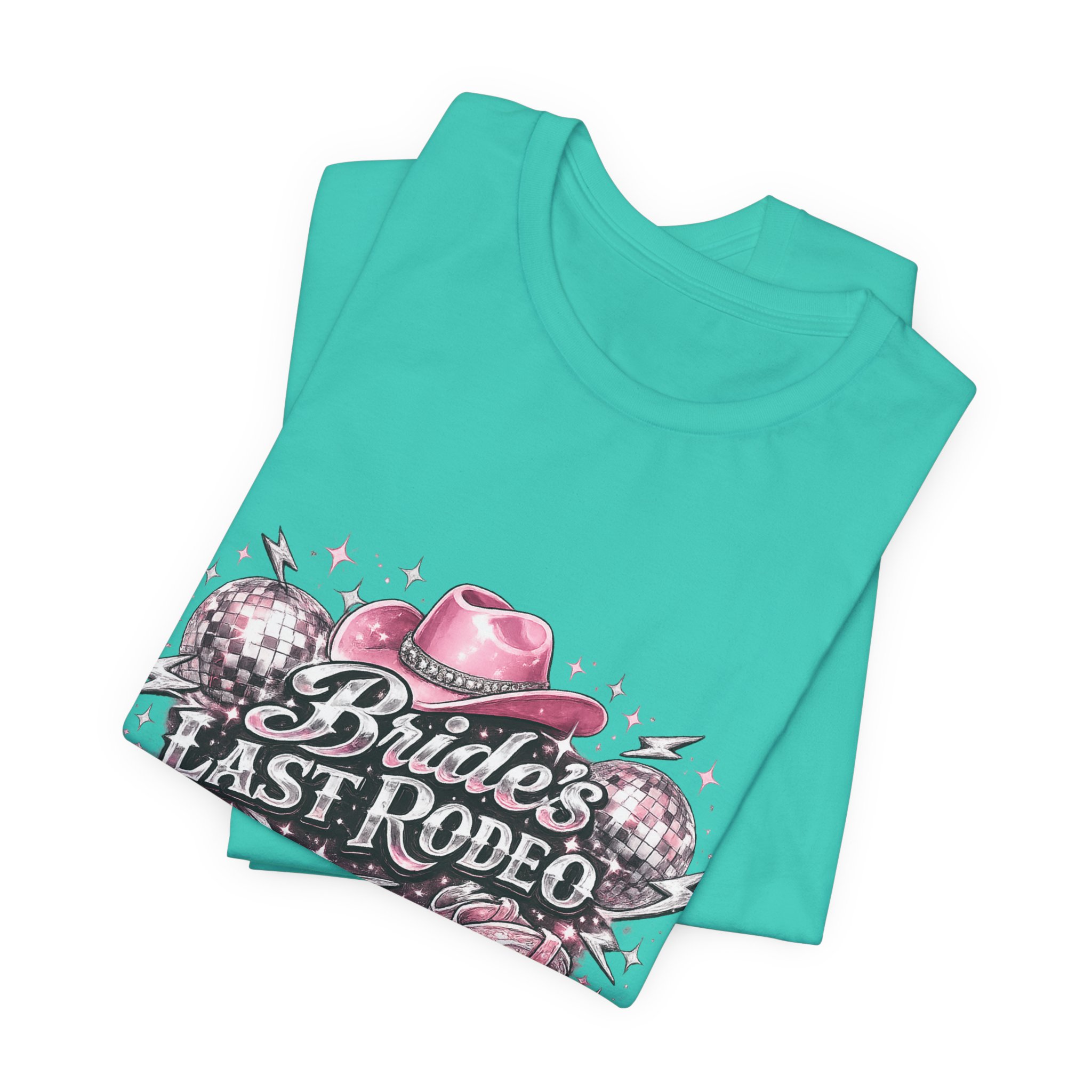 Brides Last Rodeo Tee — Bachelorette Cowboy Boot & Hat Party Shirt - Image 27