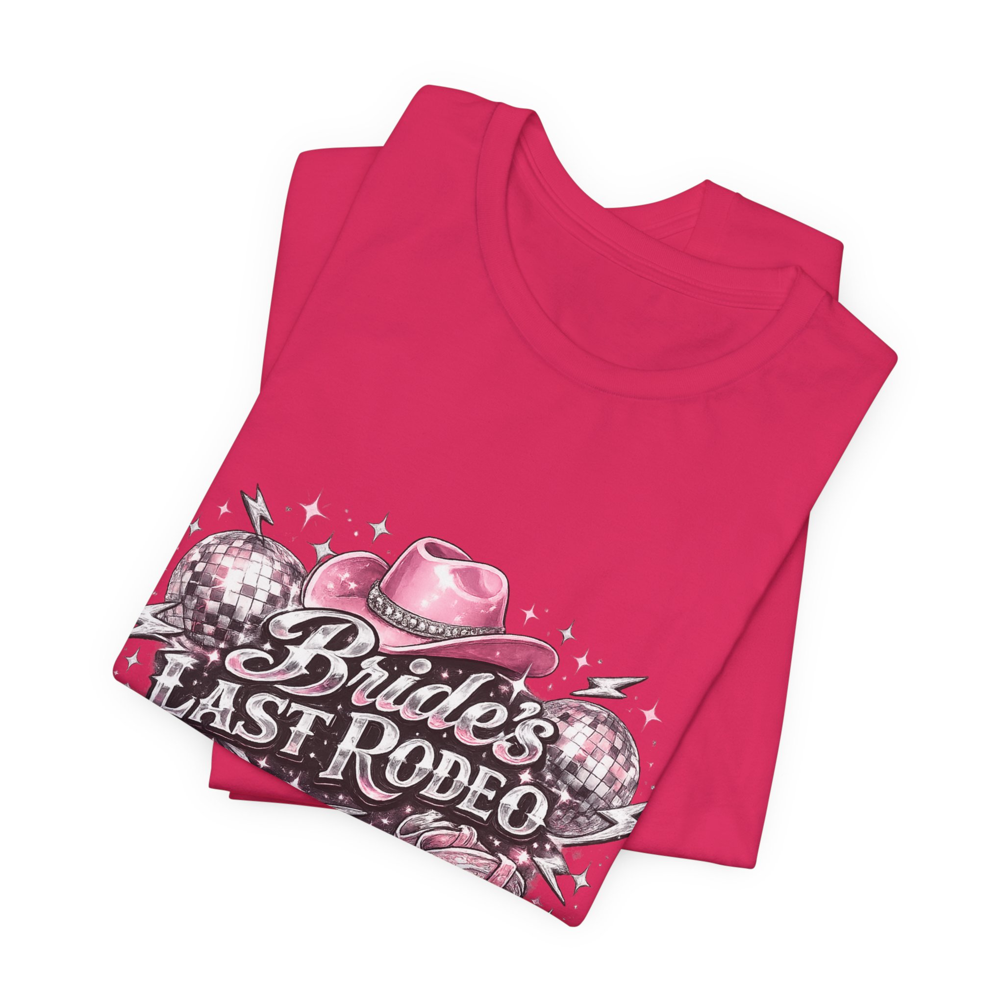 Brides Last Rodeo Tee — Bachelorette Cowboy Boot & Hat Party Shirt - Image 39