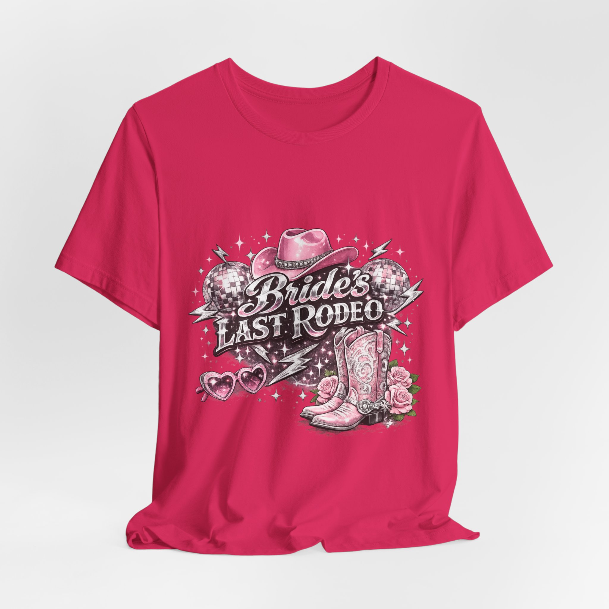 Brides Last Rodeo Tee — Bachelorette Cowboy Boot & Hat Party Shirt - Image 40
