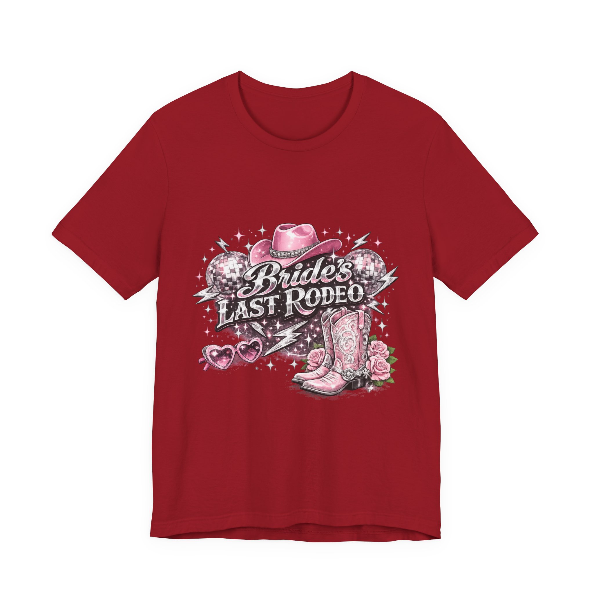 Brides Last Rodeo Tee — Bachelorette Cowboy Boot & Hat Party Shirt - Image 45