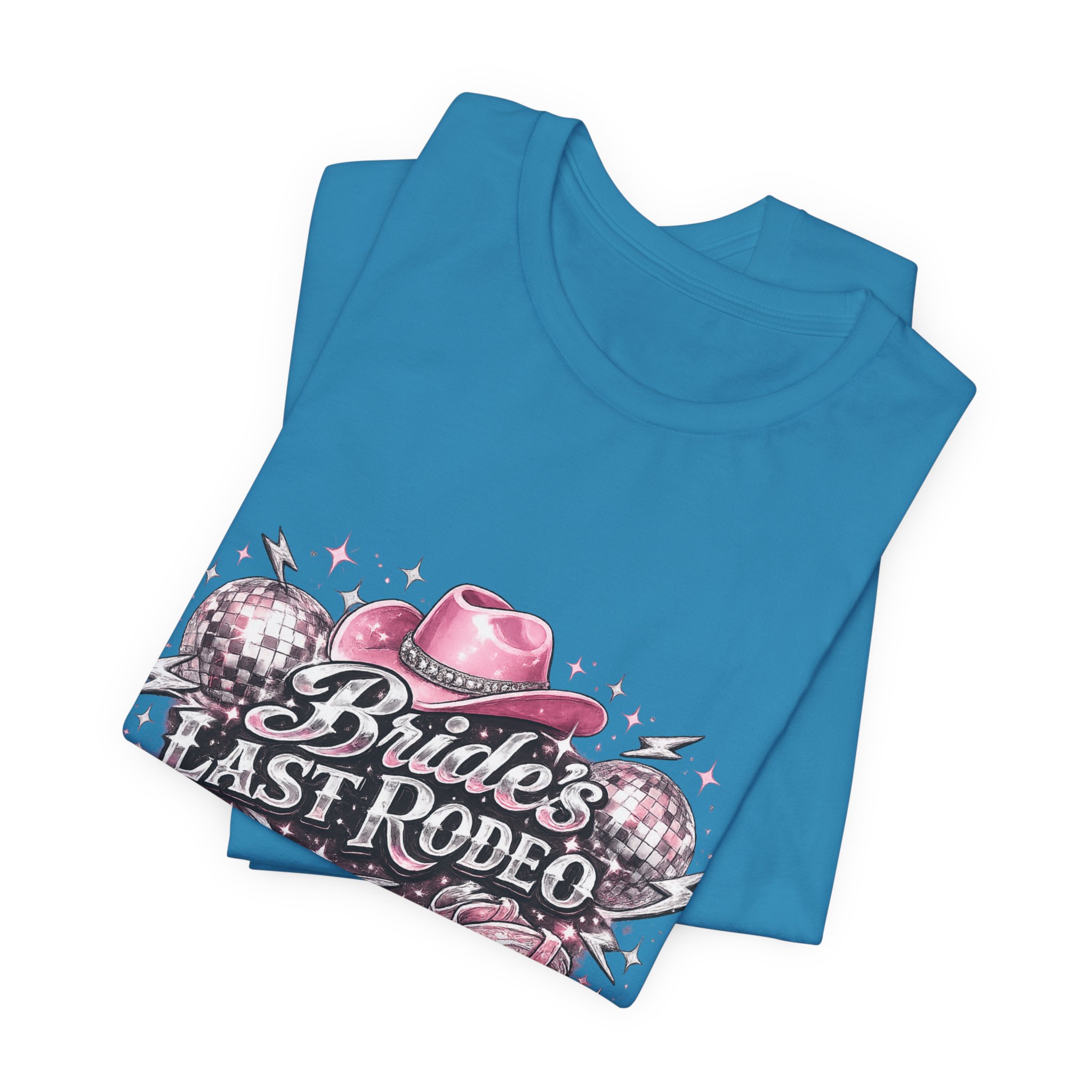 Brides Last Rodeo Tee — Bachelorette Cowboy Boot & Hat Party Shirt - Image 31