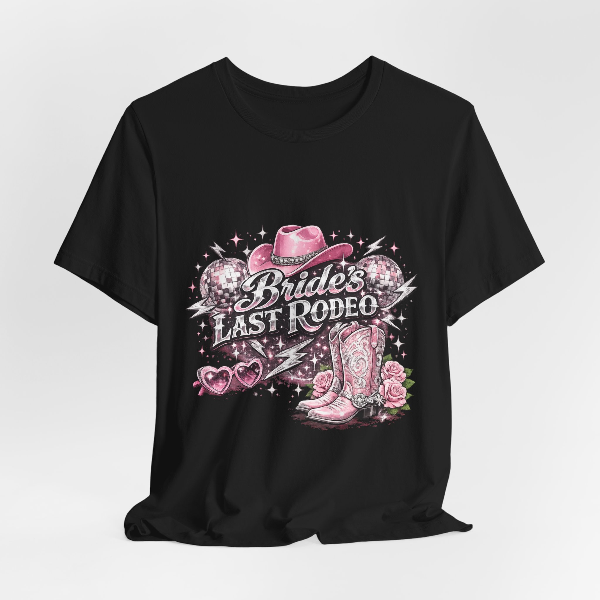 Brides Last Rodeo Tee — Bachelorette Cowboy Boot & Hat Party Shirt - Image 12