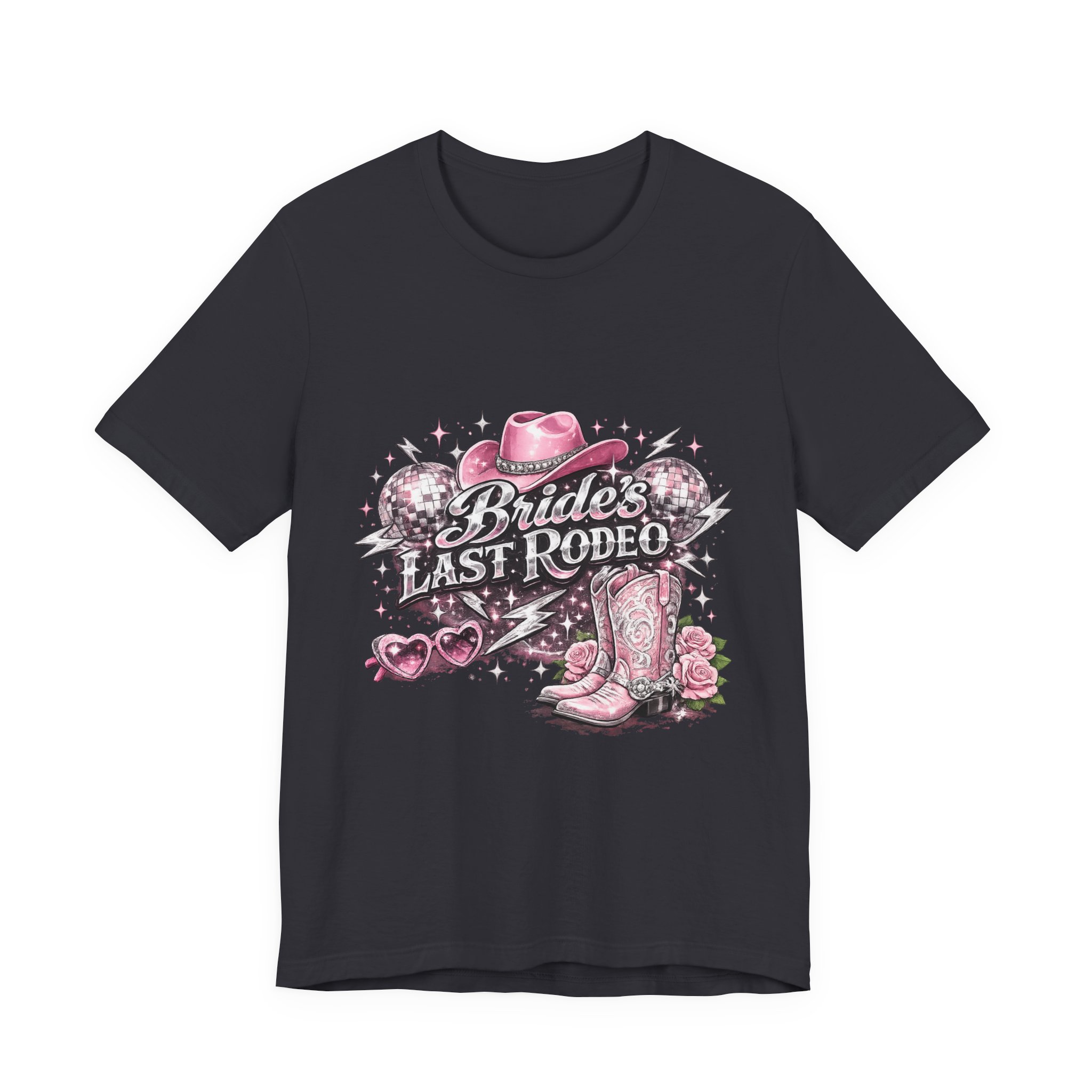 Brides Last Rodeo Tee — Bachelorette Cowboy Boot & Hat Party Shirt - Image 21