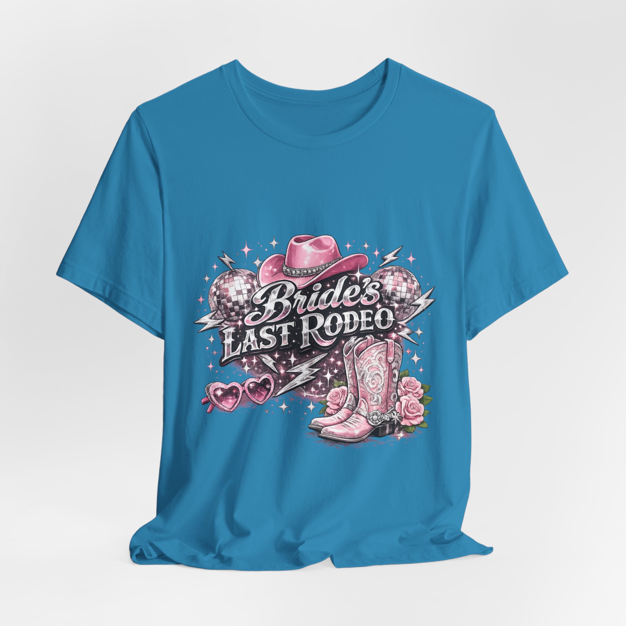 Brides Last Rodeo Tee — Bachelorette Cowboy Boot & Hat Party Shirt - Image 32