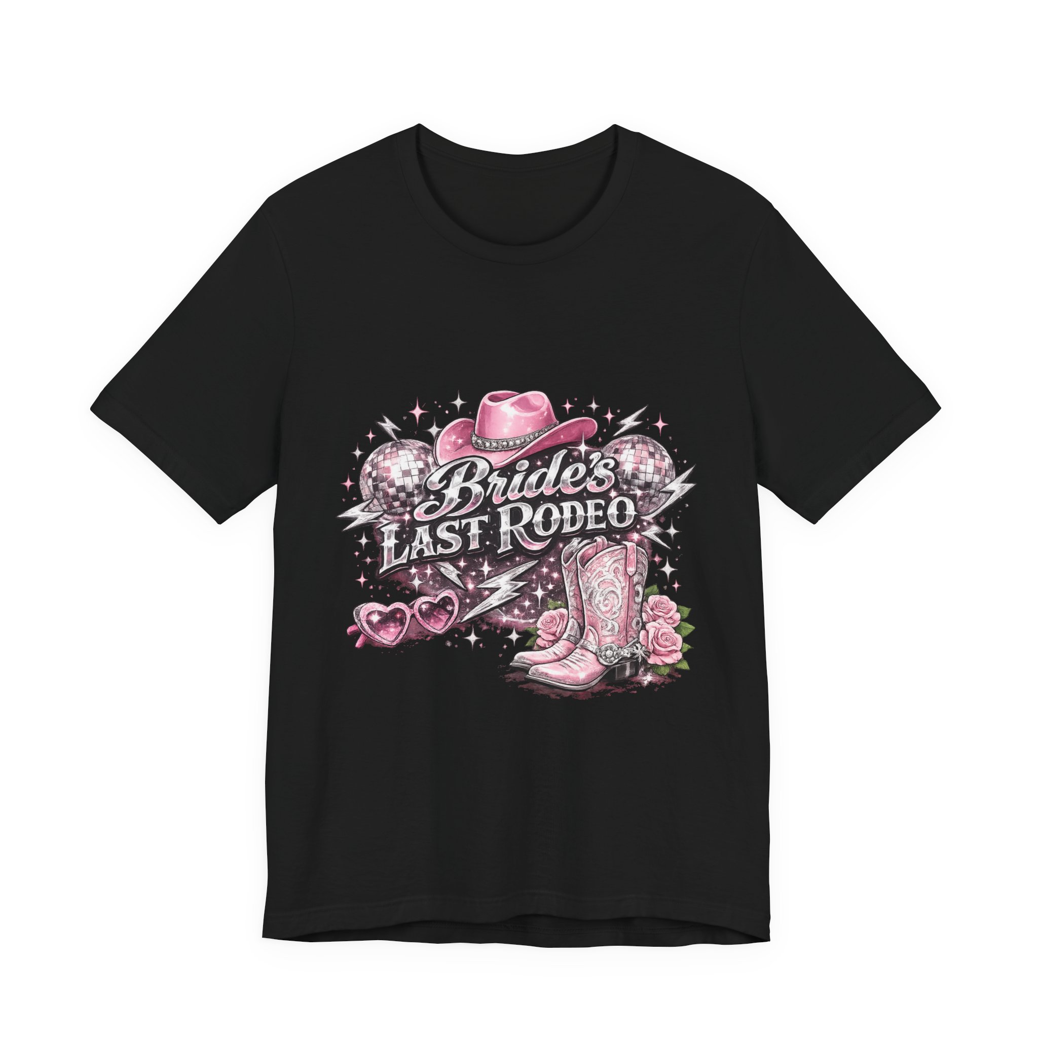 Brides Last Rodeo Tee — Bachelorette Cowboy Boot & Hat Party Shirt - Image 9