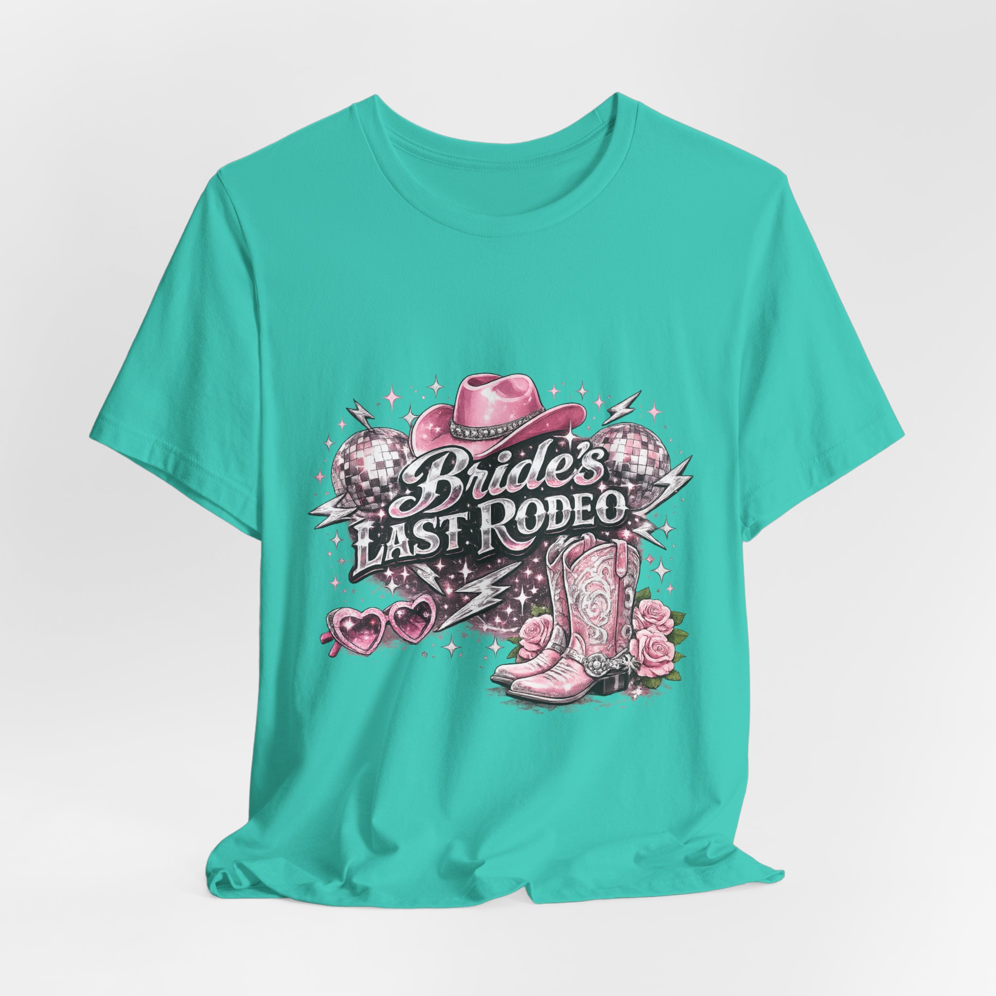 Brides Last Rodeo Tee — Bachelorette Cowboy Boot & Hat Party Shirt - Image 28