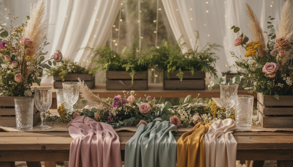 rustic wedding colors rustic wedding colors